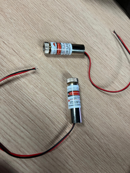 650nm Ayarlanabilir Odaklı Kırmızı Nokta Lazer Modülü (3V - 5V)